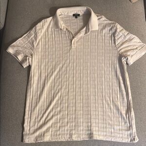 Men's Beige Polo Shirt